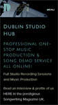 Mobile Screenshot of dublinstudiohub.com